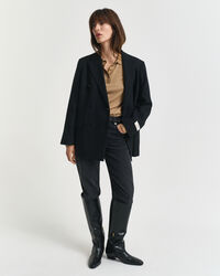 Polo a maniche lunghe con bottoni e senza cuciture