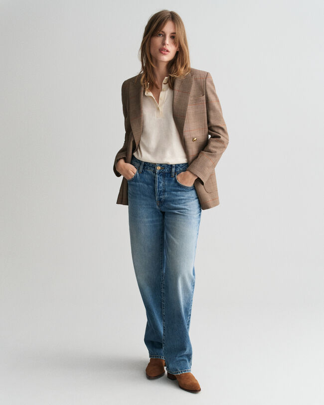 Blazer Club regular fit a quadri