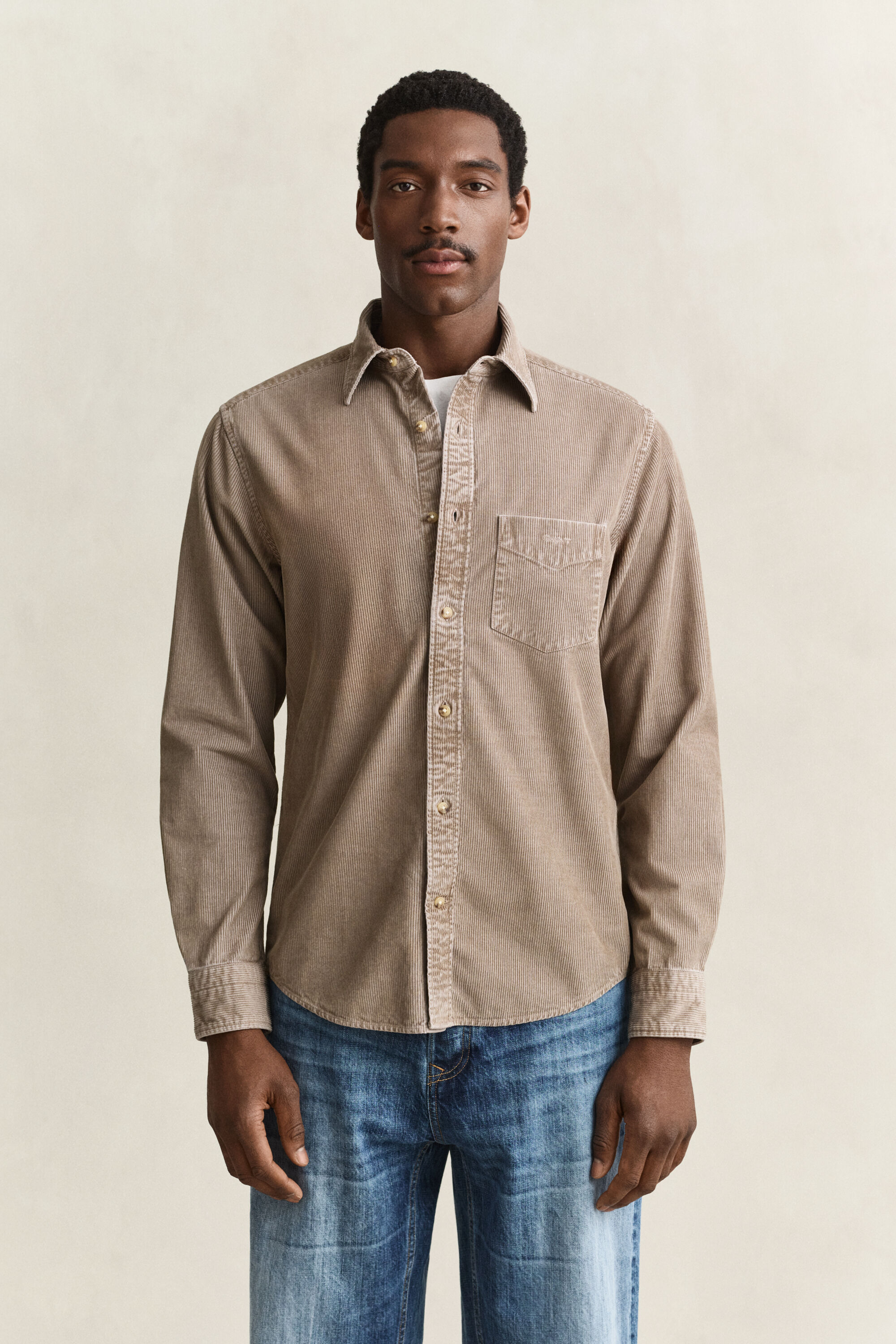 Camicia in velluto a coste