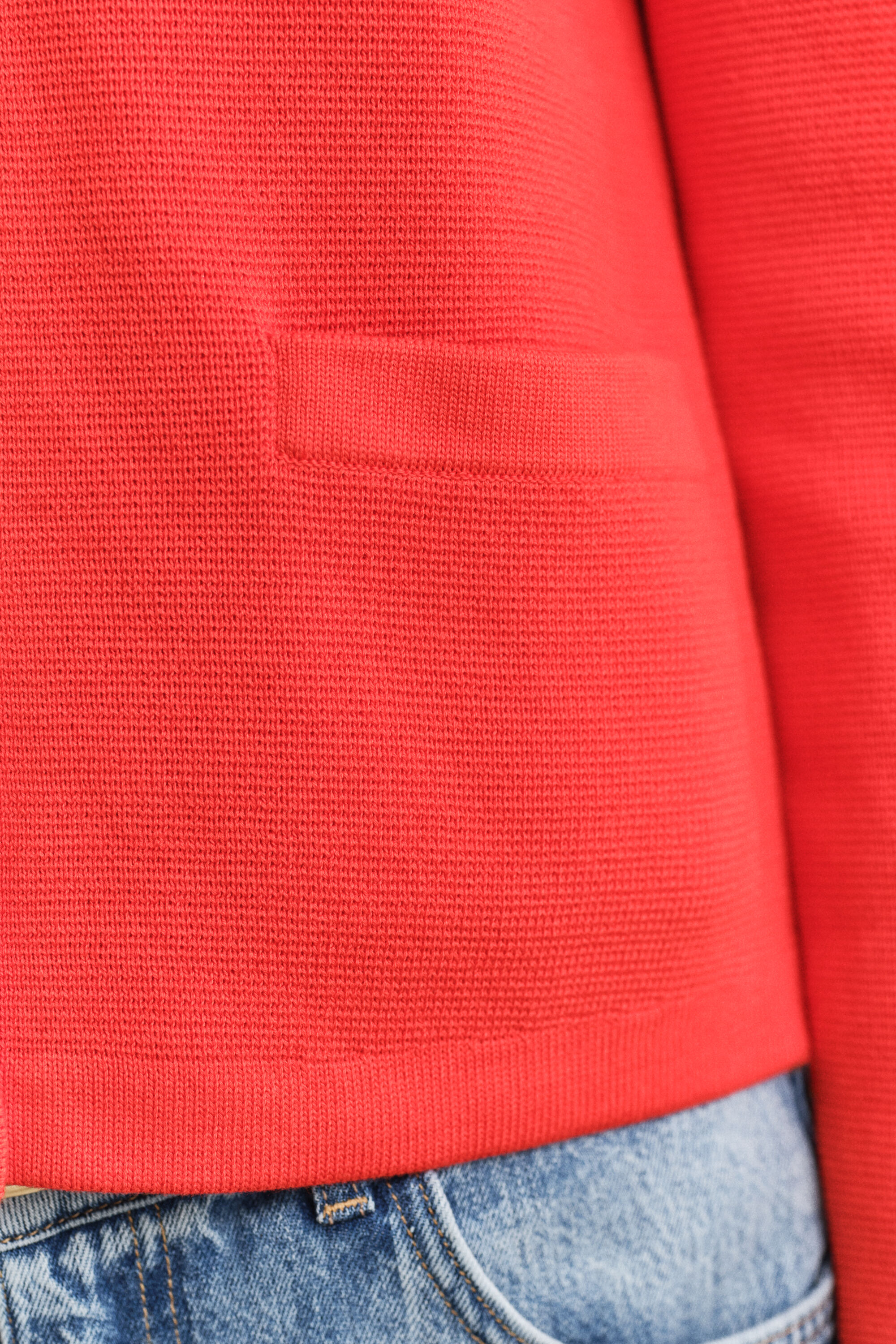 Giacca in maglia in cotone