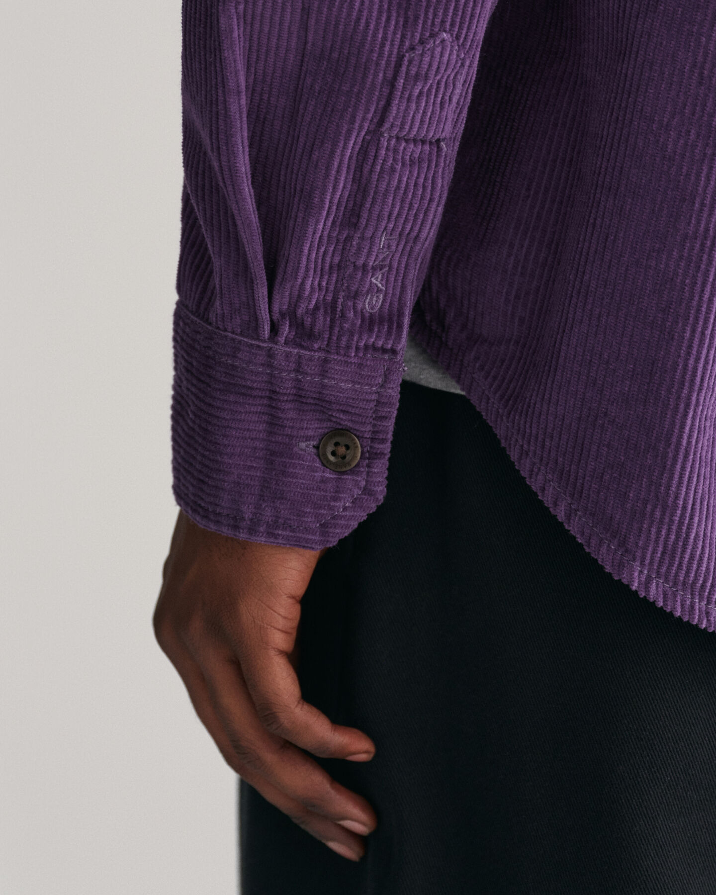 Camicia in velluto a coste relaxed fit