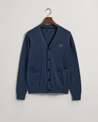 Cardigan Classic in cotone con scollo a V