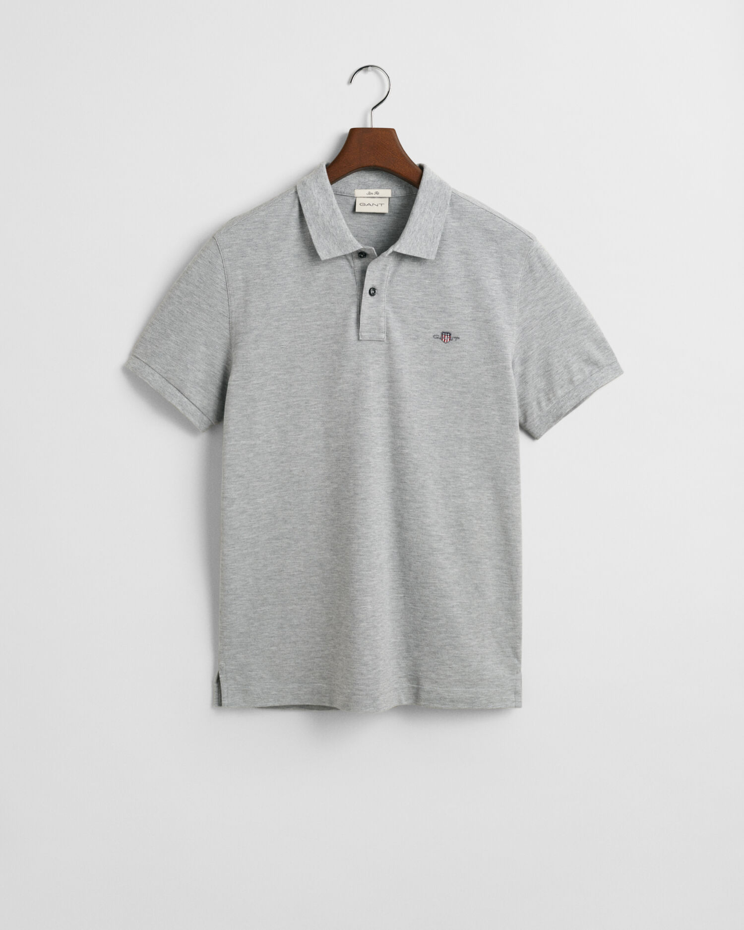 Polo Shield in piqué slim fit