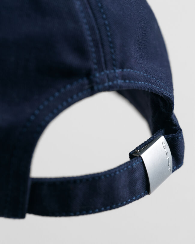 Cappellino in twill di cotone spazzolato