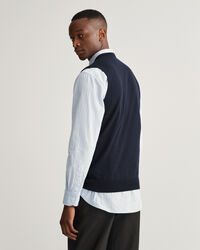 Gilet in maglia di cotone Classic