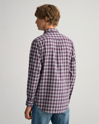 Camicia a quadri in flanella regular fit