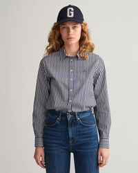 Camicia in broadcloth a righe regular fit