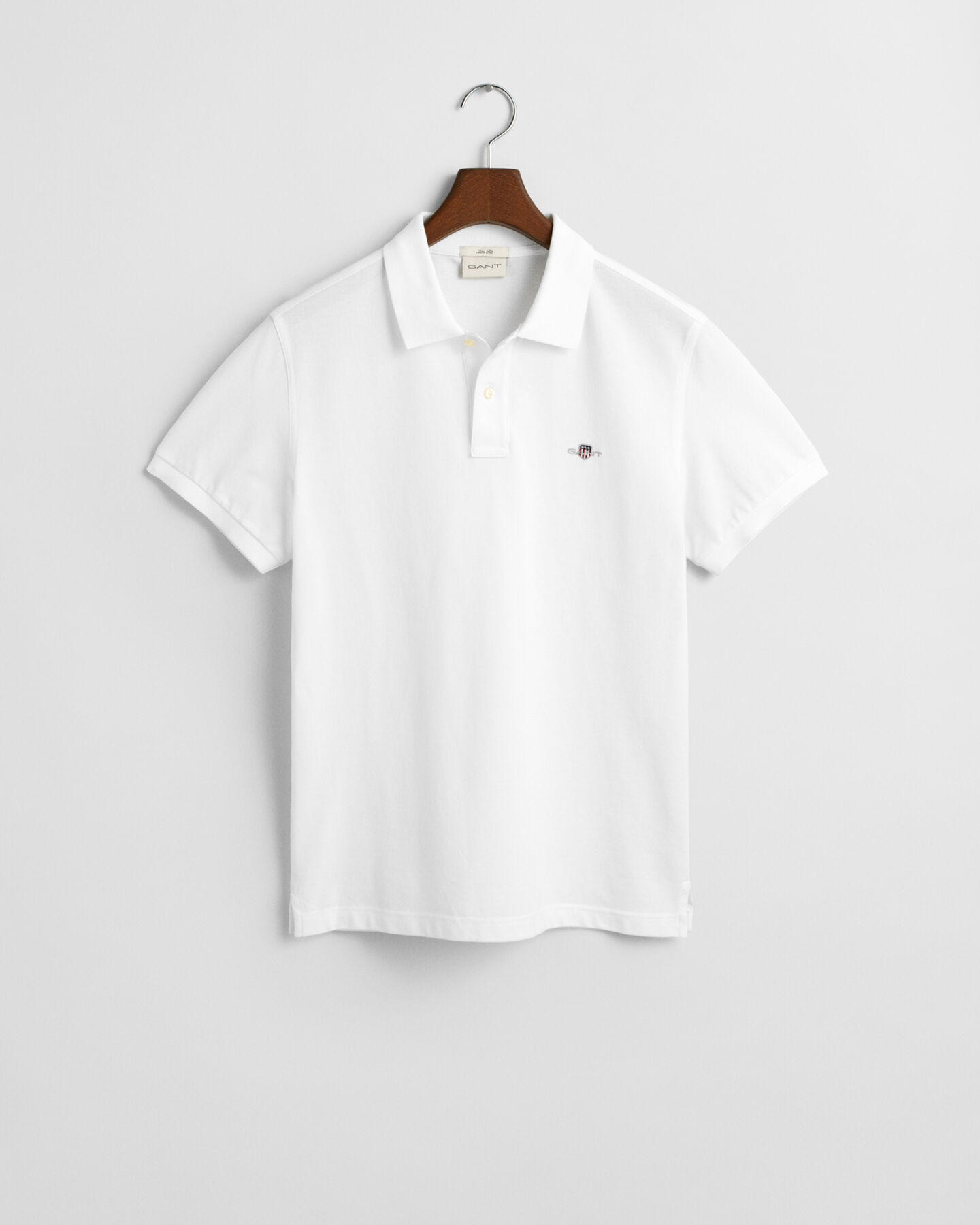 Polo Shield in piqué slim fit