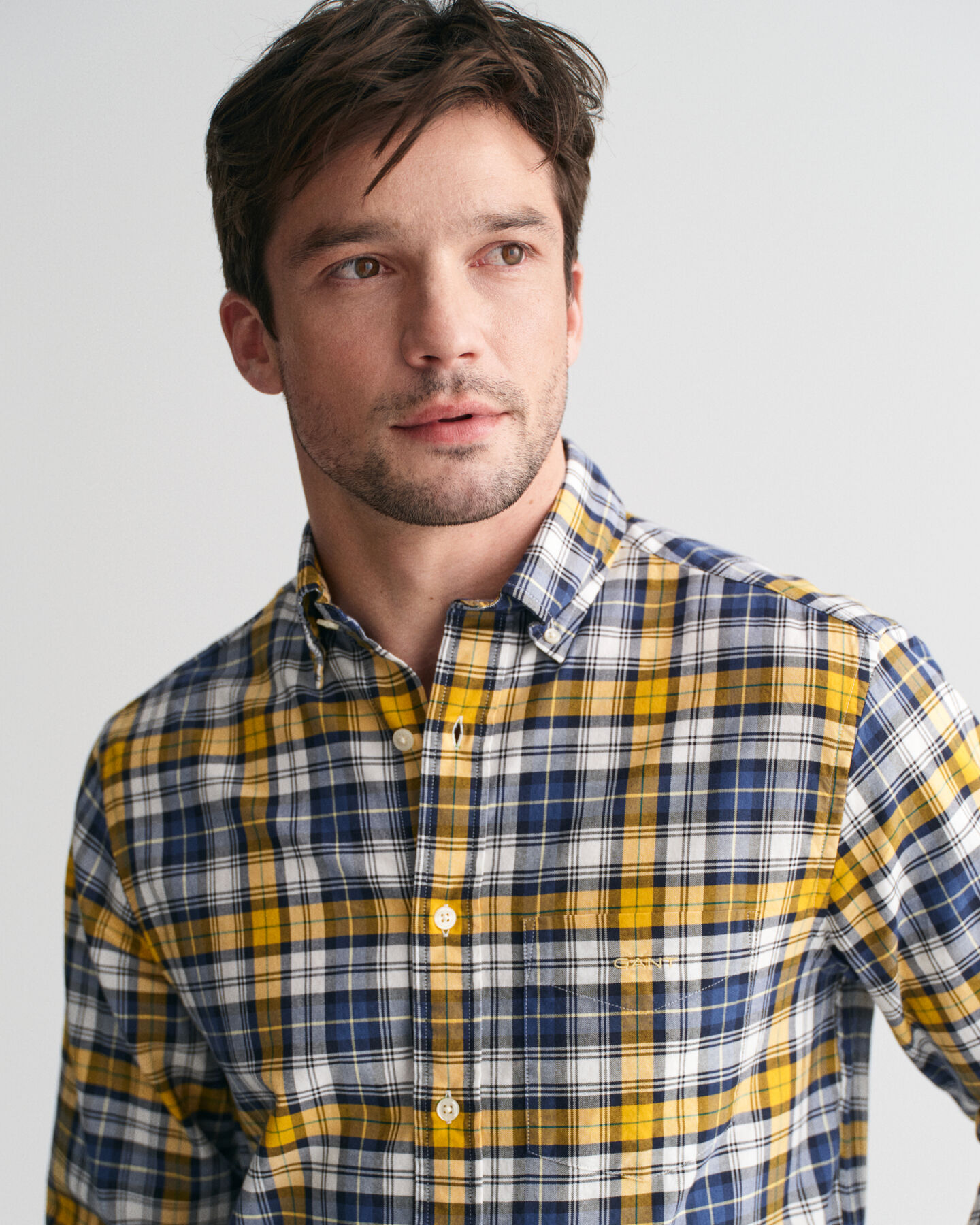 Camicia Archive Oxford a quadri regular fit