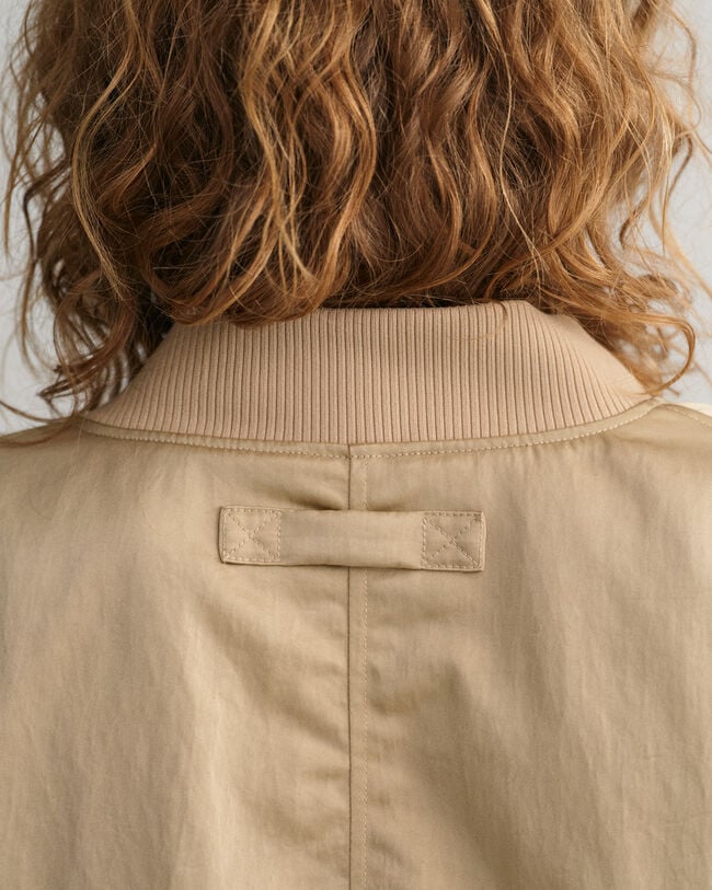 Giacca bomber in raso