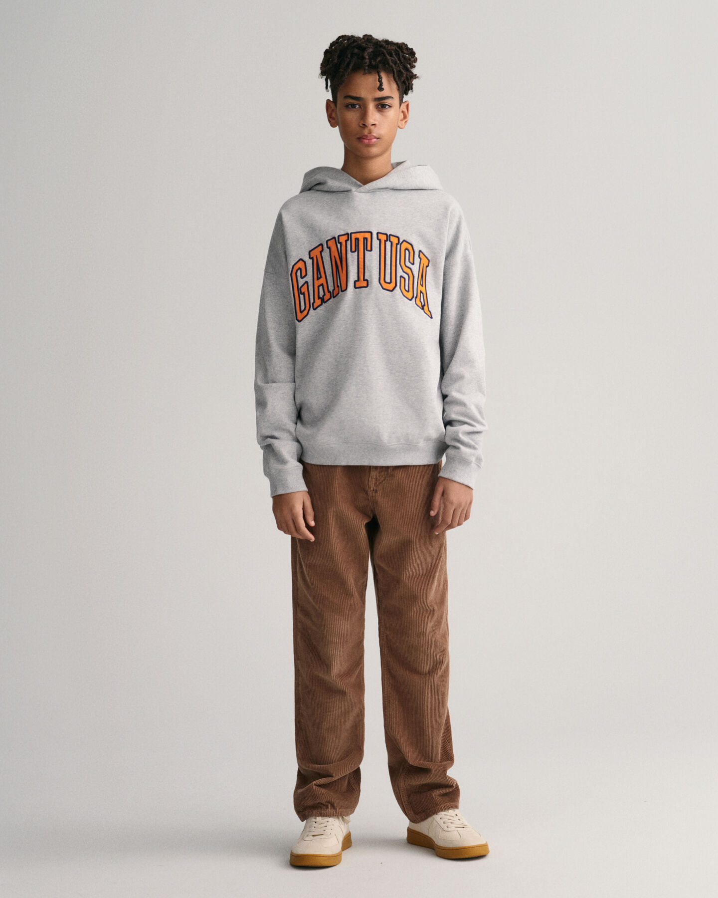 Felpa con cappuccio GANT USA oversize Teens