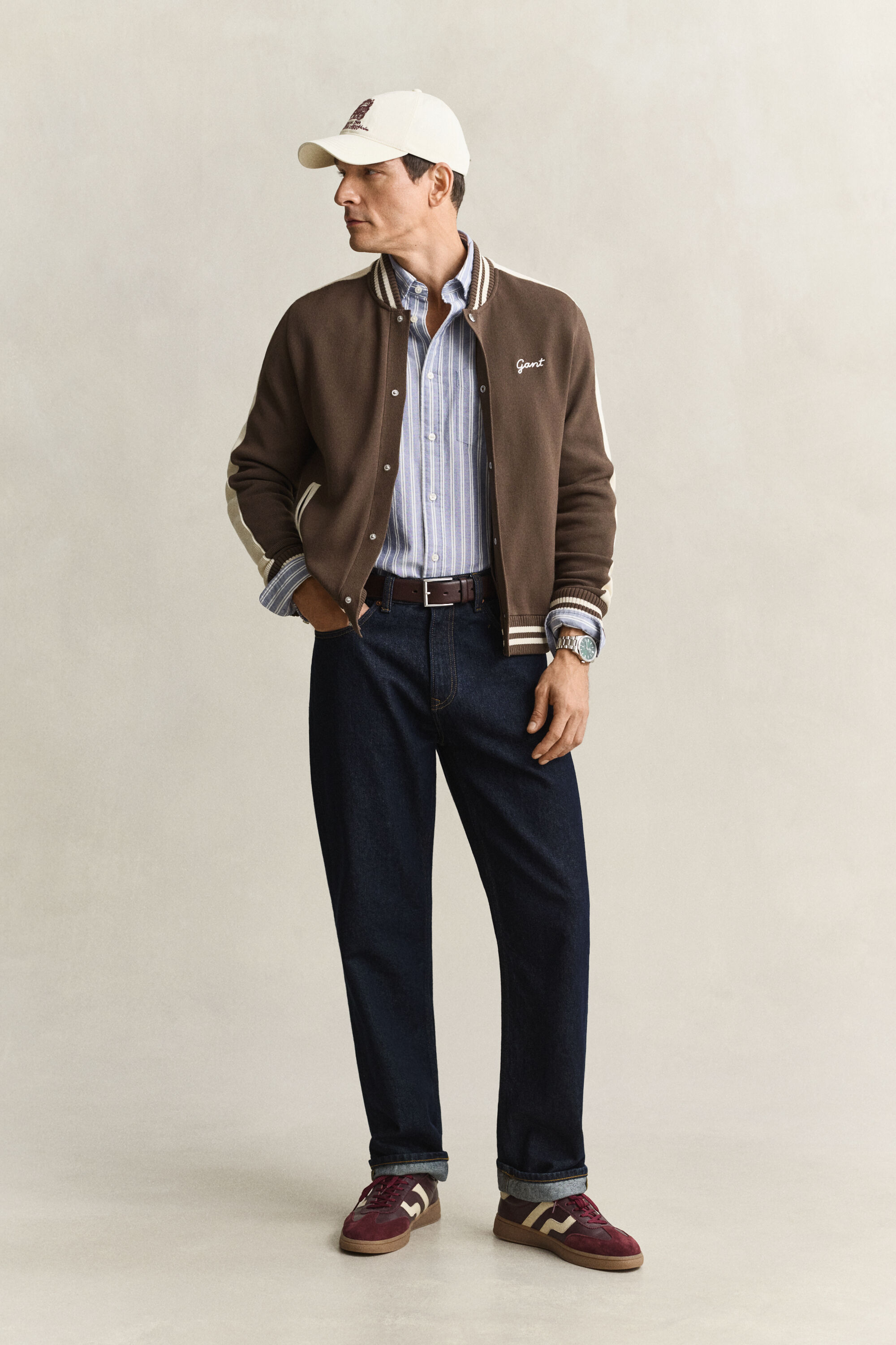 Giacca bomber a maglia
