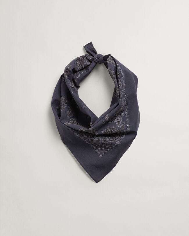 Bandana di cotone con motivo cachemire