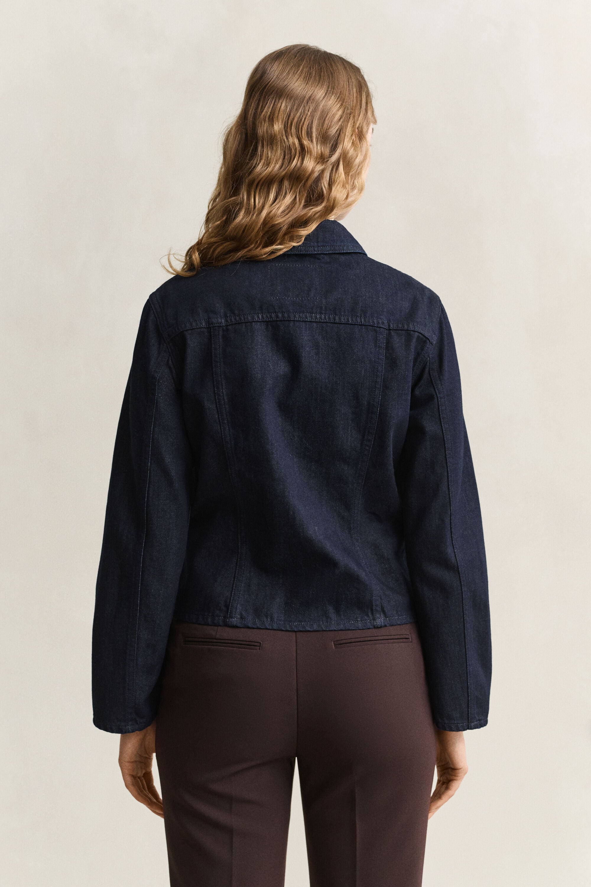Giacca aderente in denim