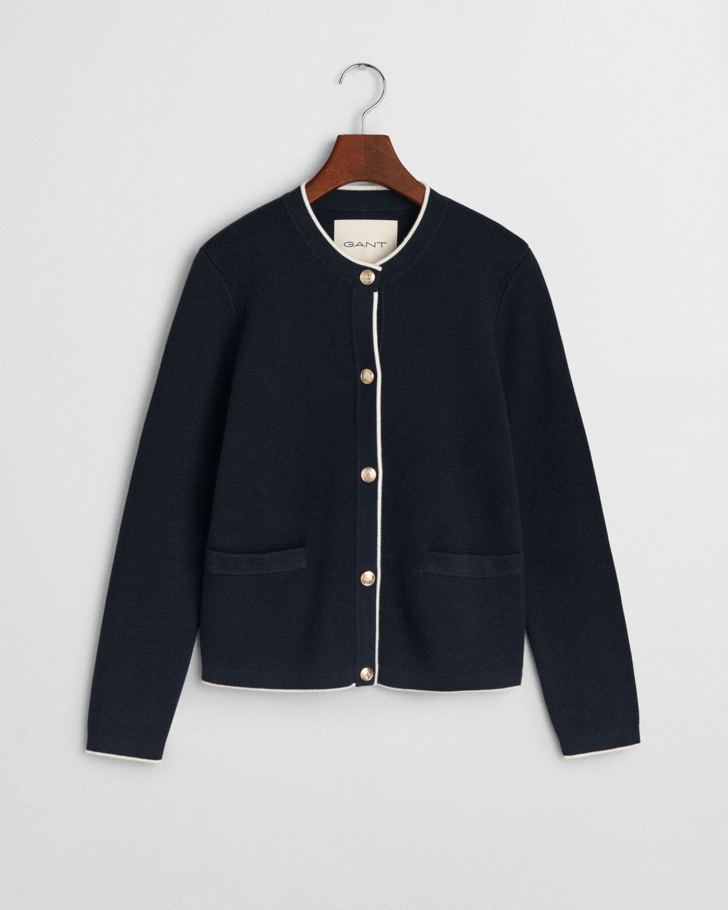 Giacca in cotone a maglia