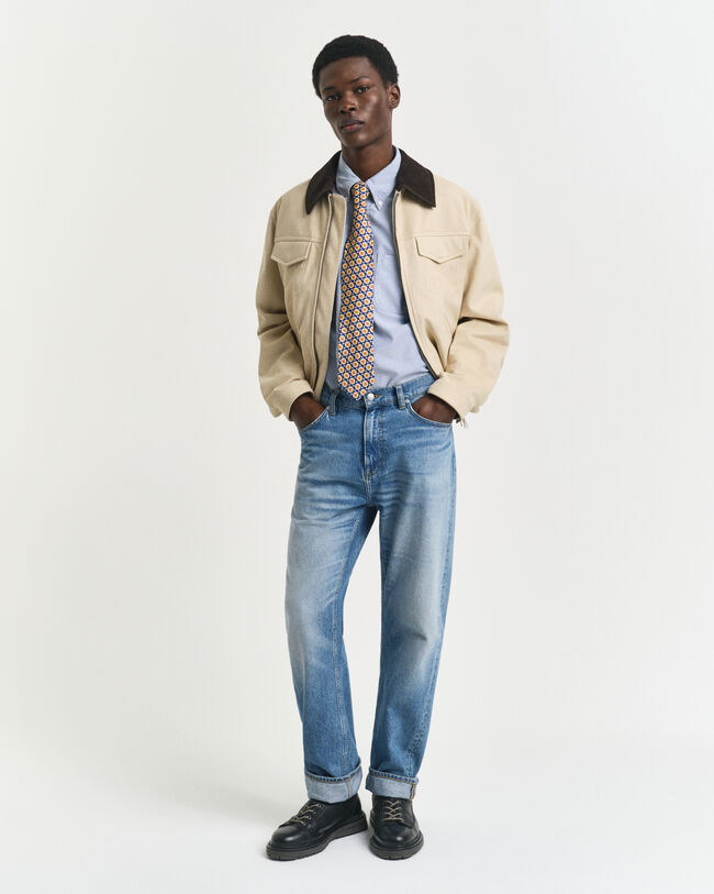 Camicia Oxford US relaxed fit