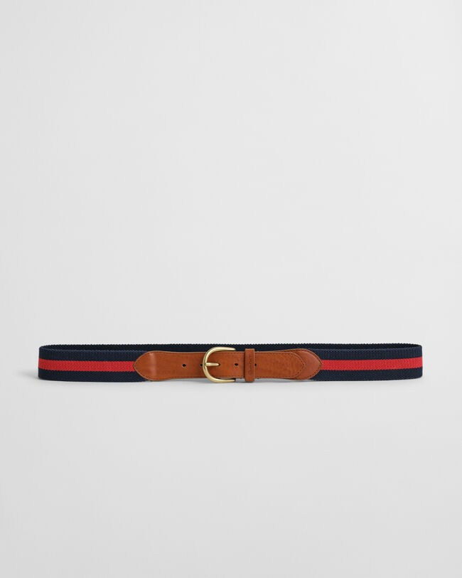Cintura in tela a righe