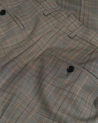 Pantaloni da abito a quadri Glen Check