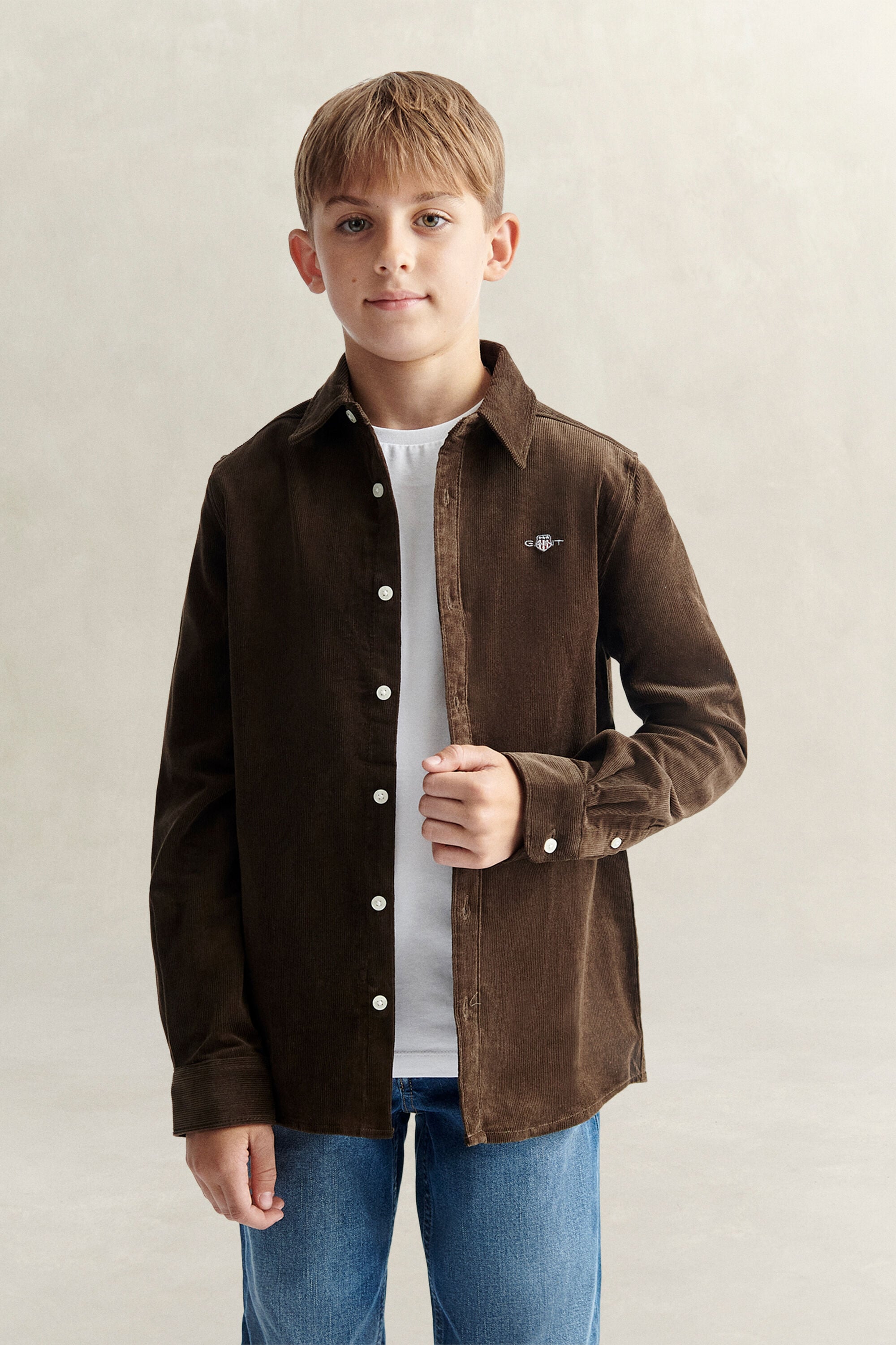Camicia in velluto a coste Teen Boys