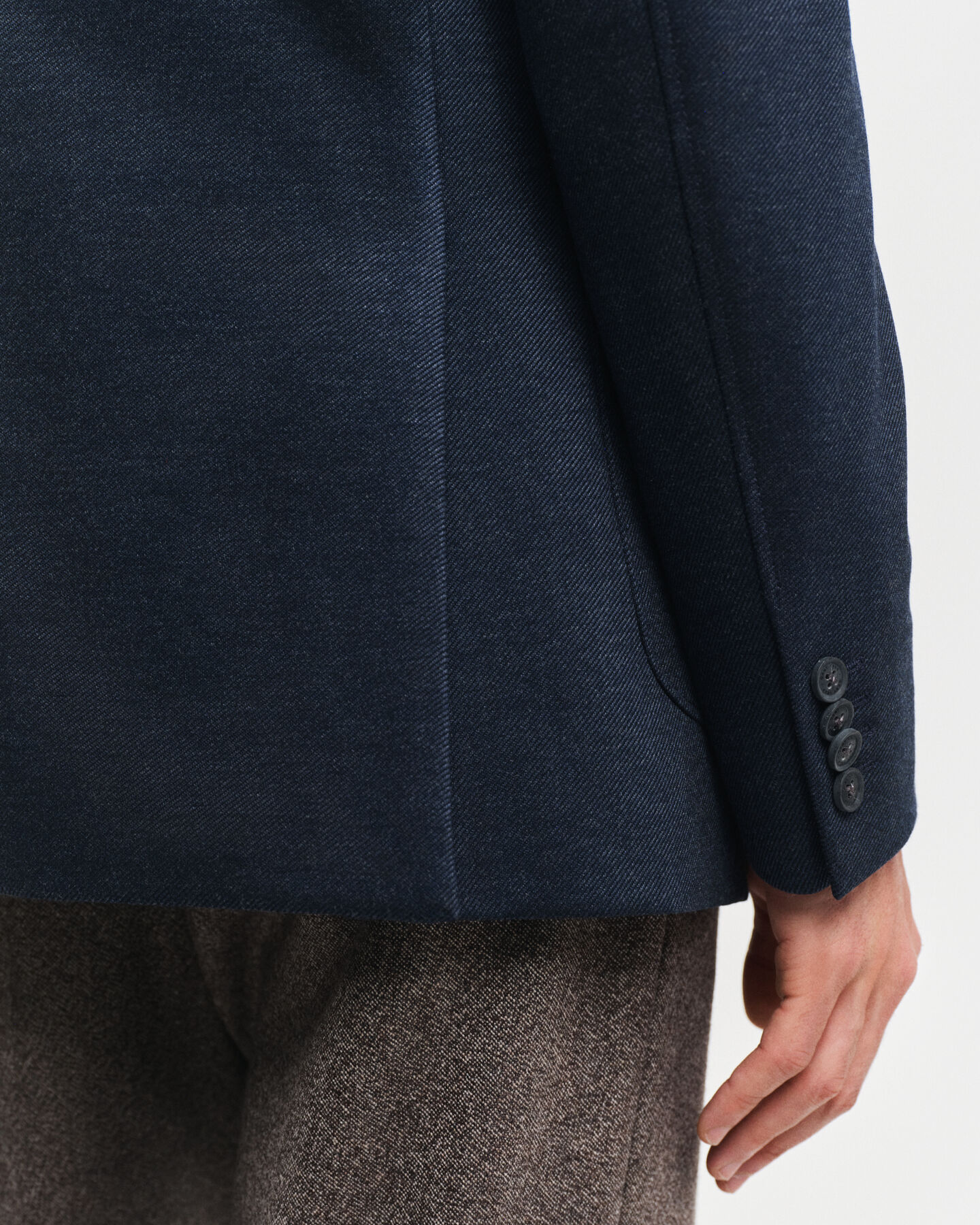 Pantaloni in jersey Two-Toned in twill