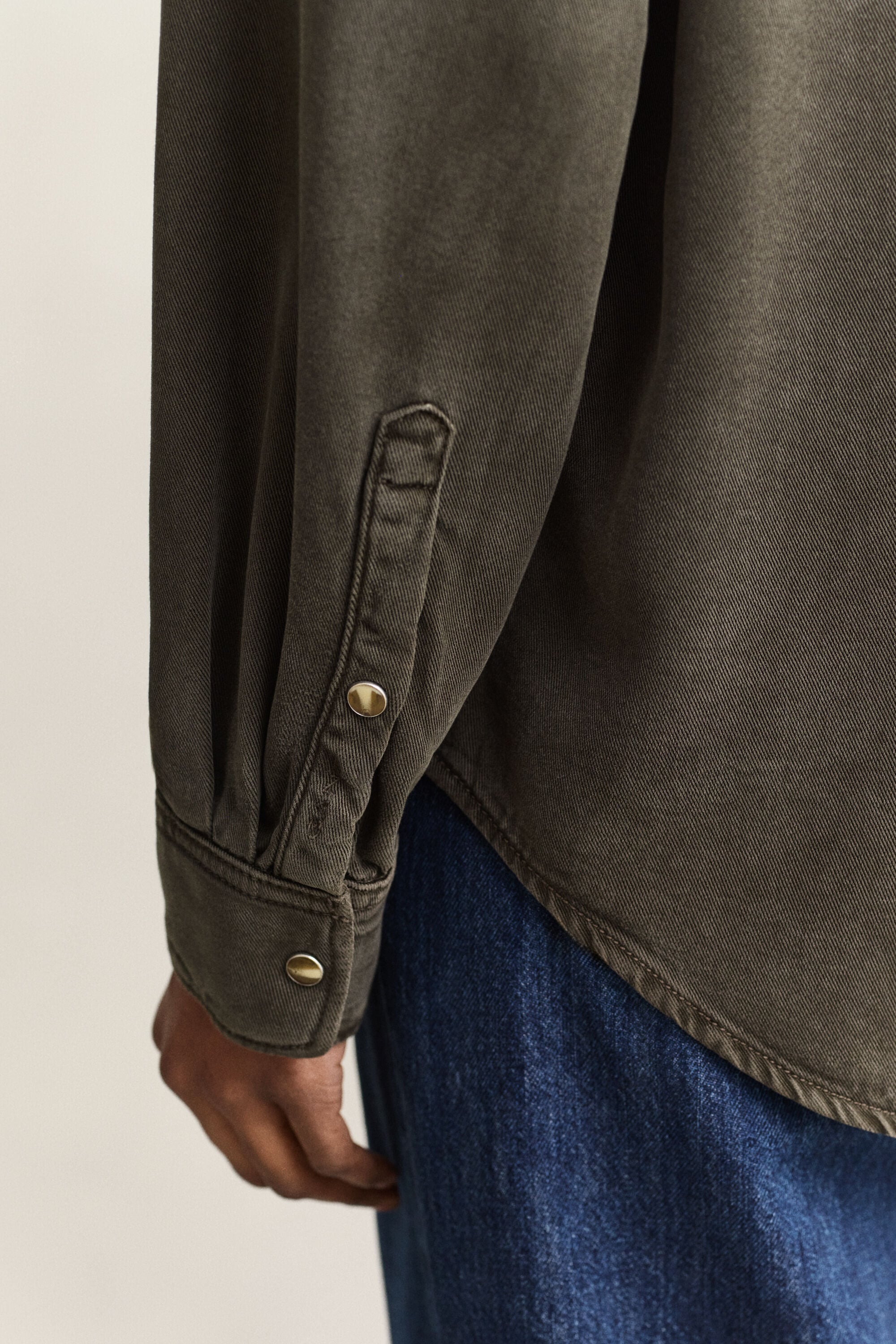 Camicia Ranger in twill di jeans