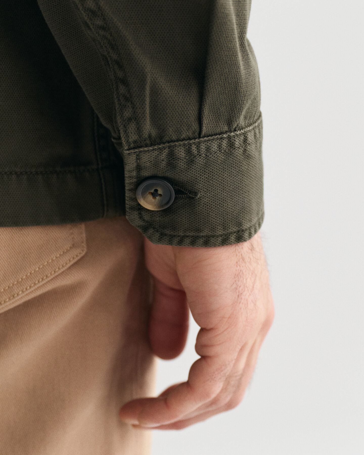 Camicia giacca tinta in capo