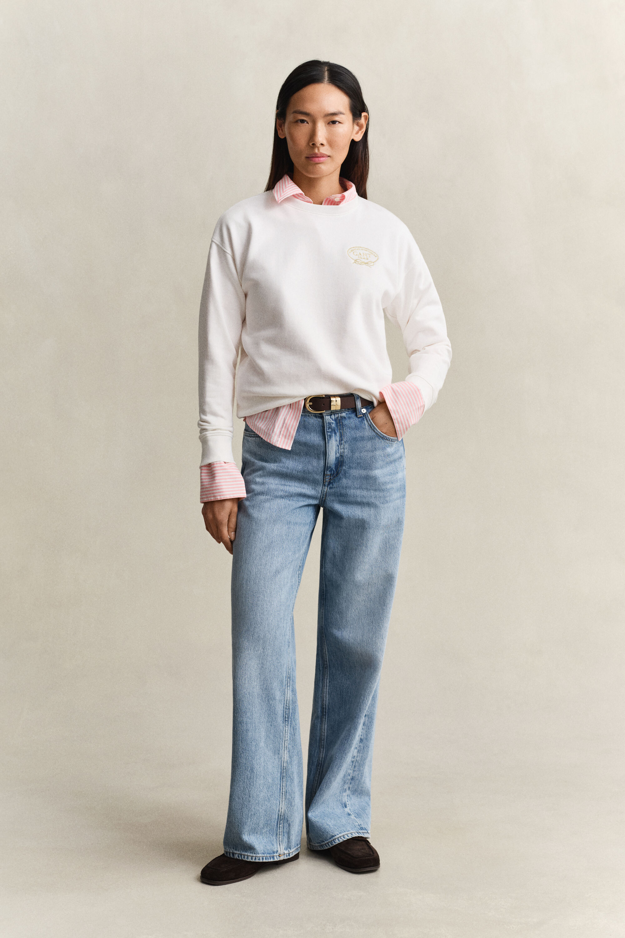 Felpa con grafica Rope