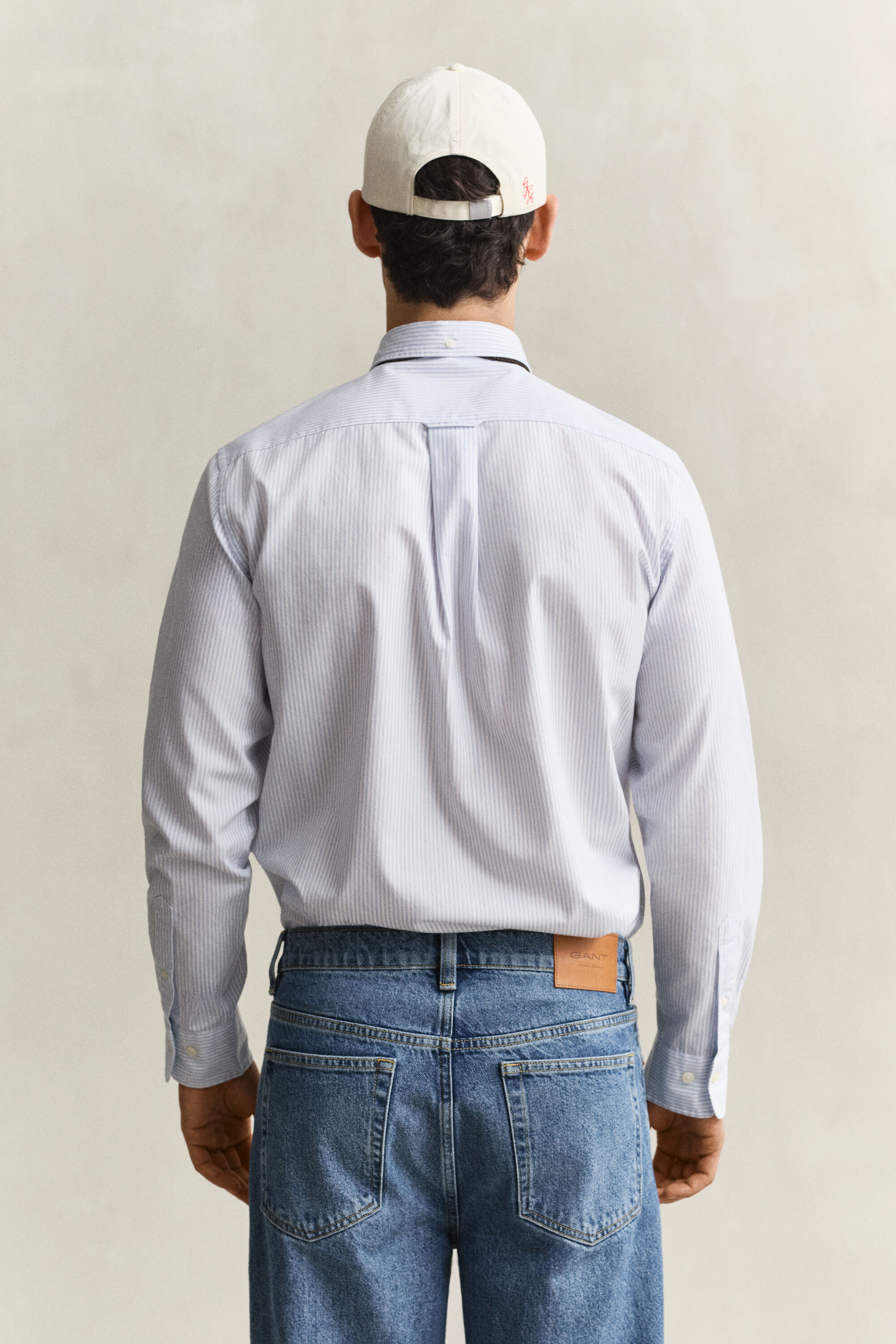 Camicia in popeline a righe Classic regular