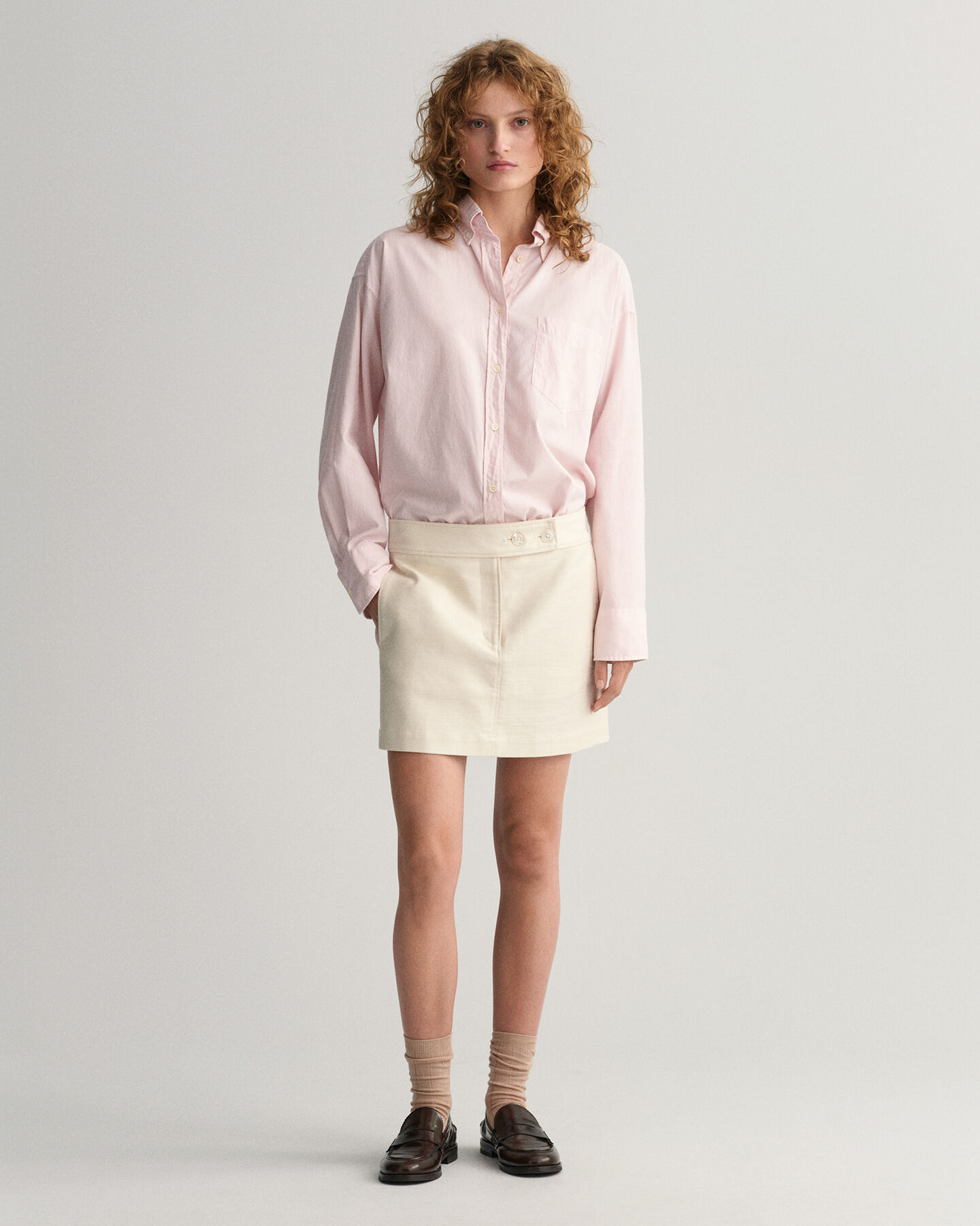 Gonna midi testurizzata