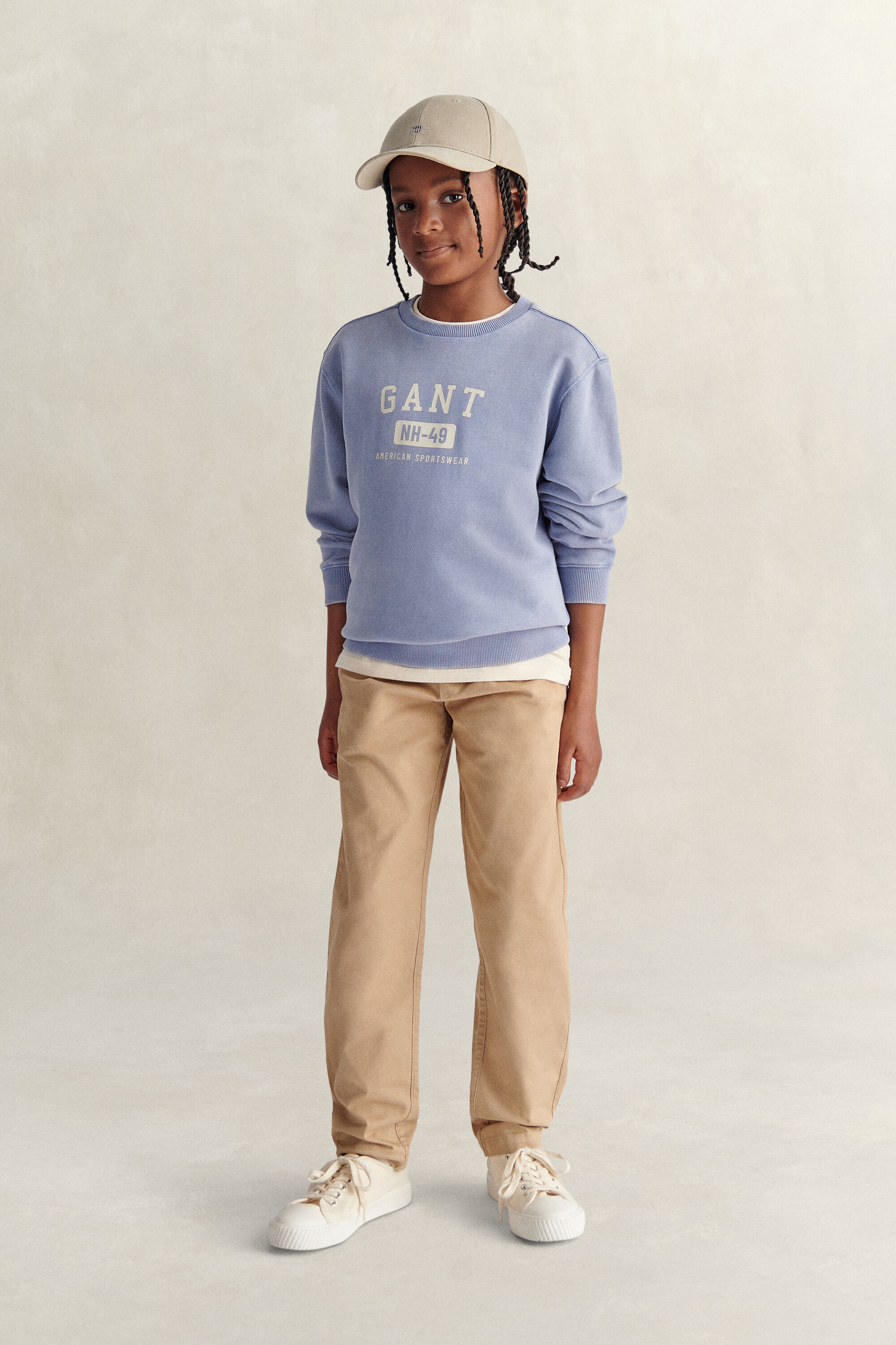 Pantaloni chino con coulisse Teen Boys