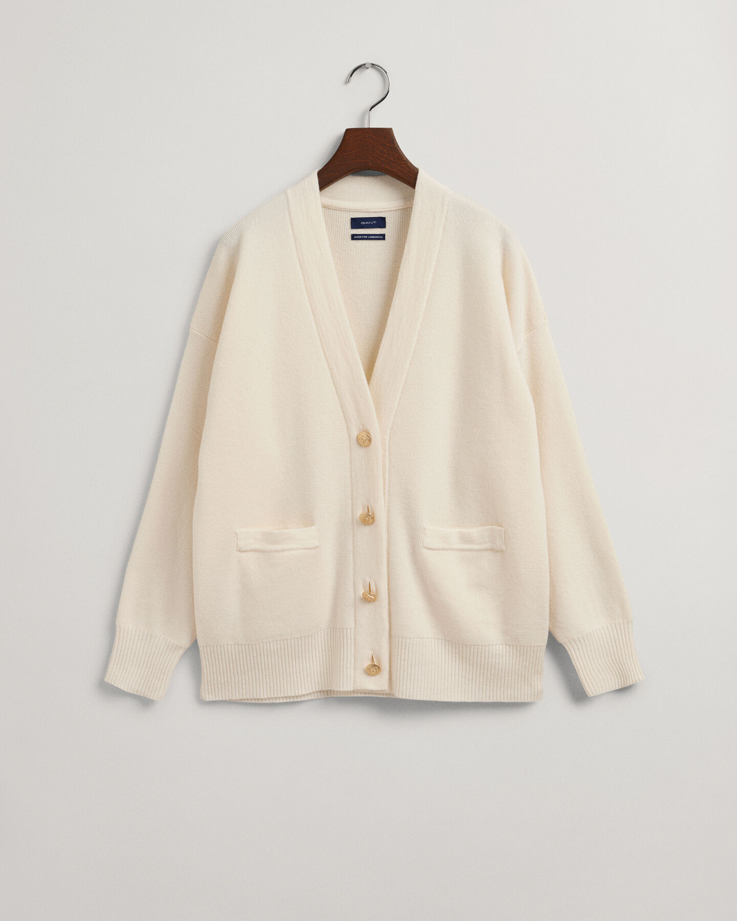 Cardigan oversize tinta unita