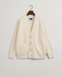 Cardigan oversize tinta unita