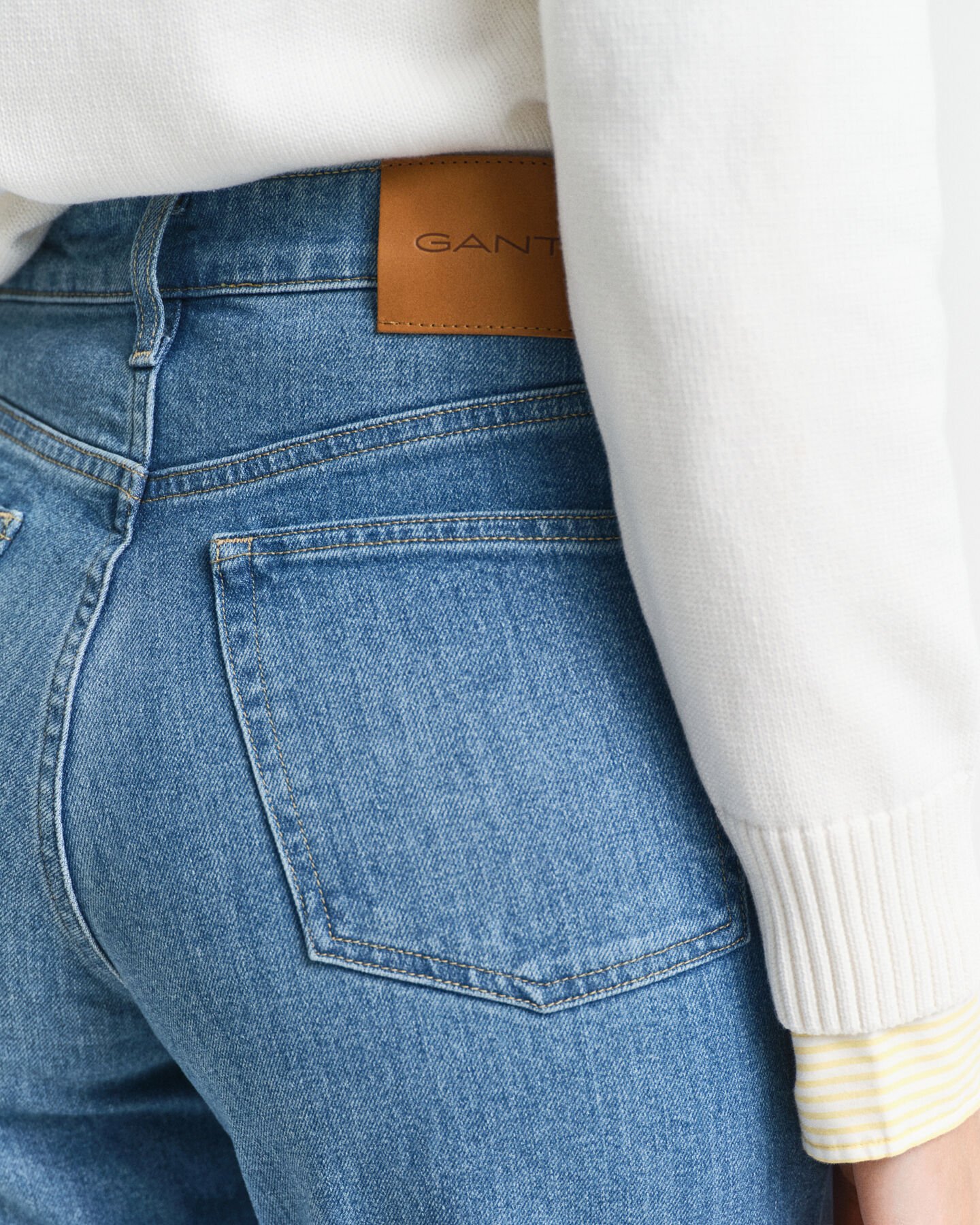 Jeans con gamba dritta