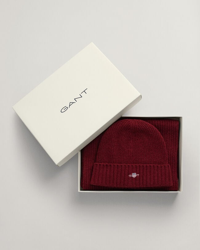 Set regalo berretto e sciarpa Shield