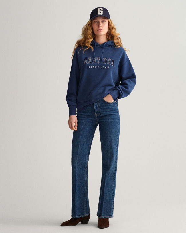 Felpa con cappuccio USA Graphic