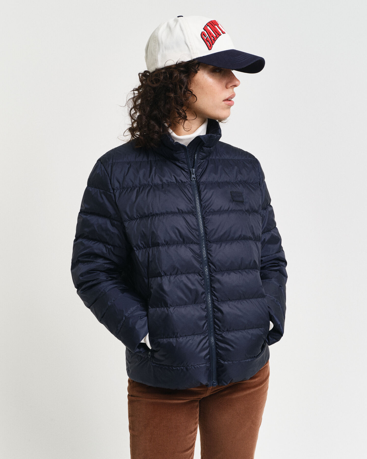 Piumino leggero con logo