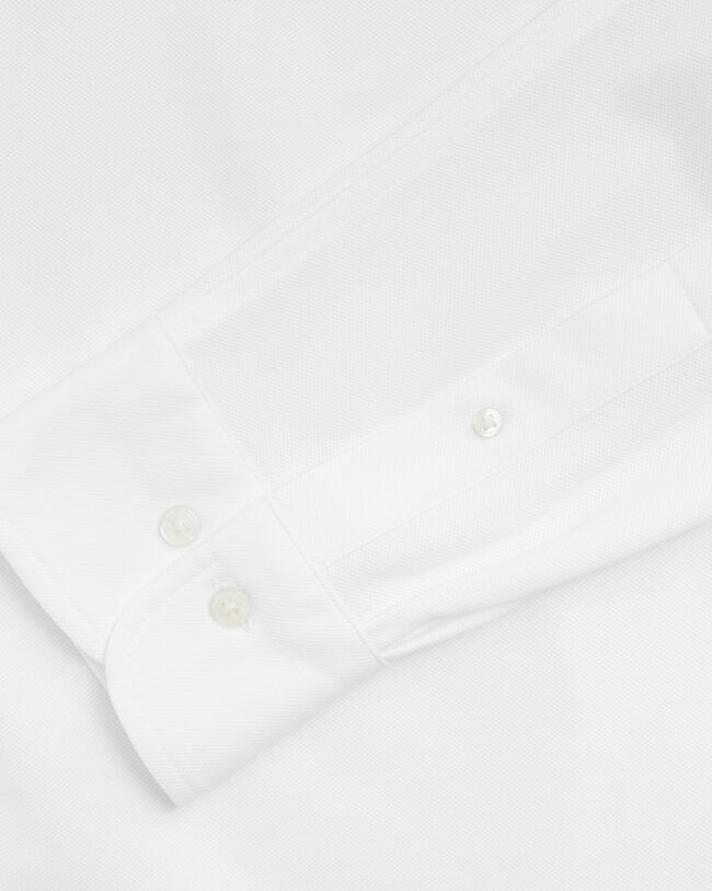 Camicia in jersey piqué regular fit