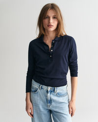 Polo maniche lunghe senza cuciture