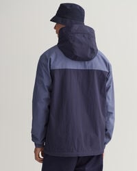 Giacca Blocked con cappuccio