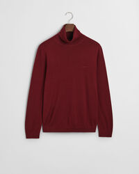 Maglia a collo alto in finissima lana merino