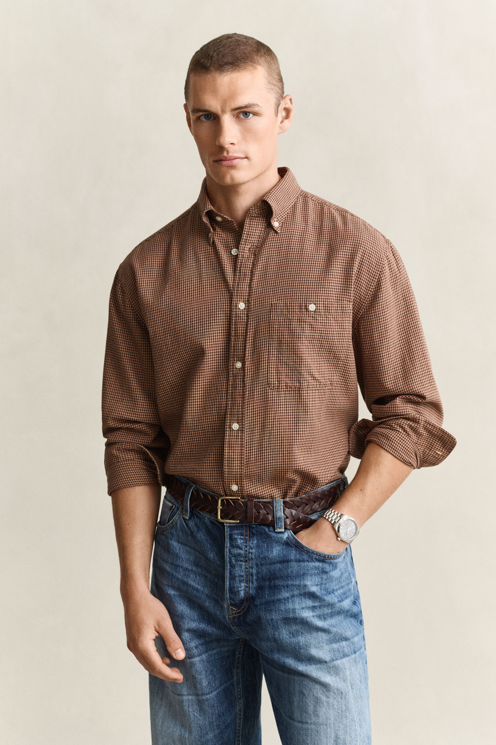 Camicia a quadri in edizione esclusiva per membri