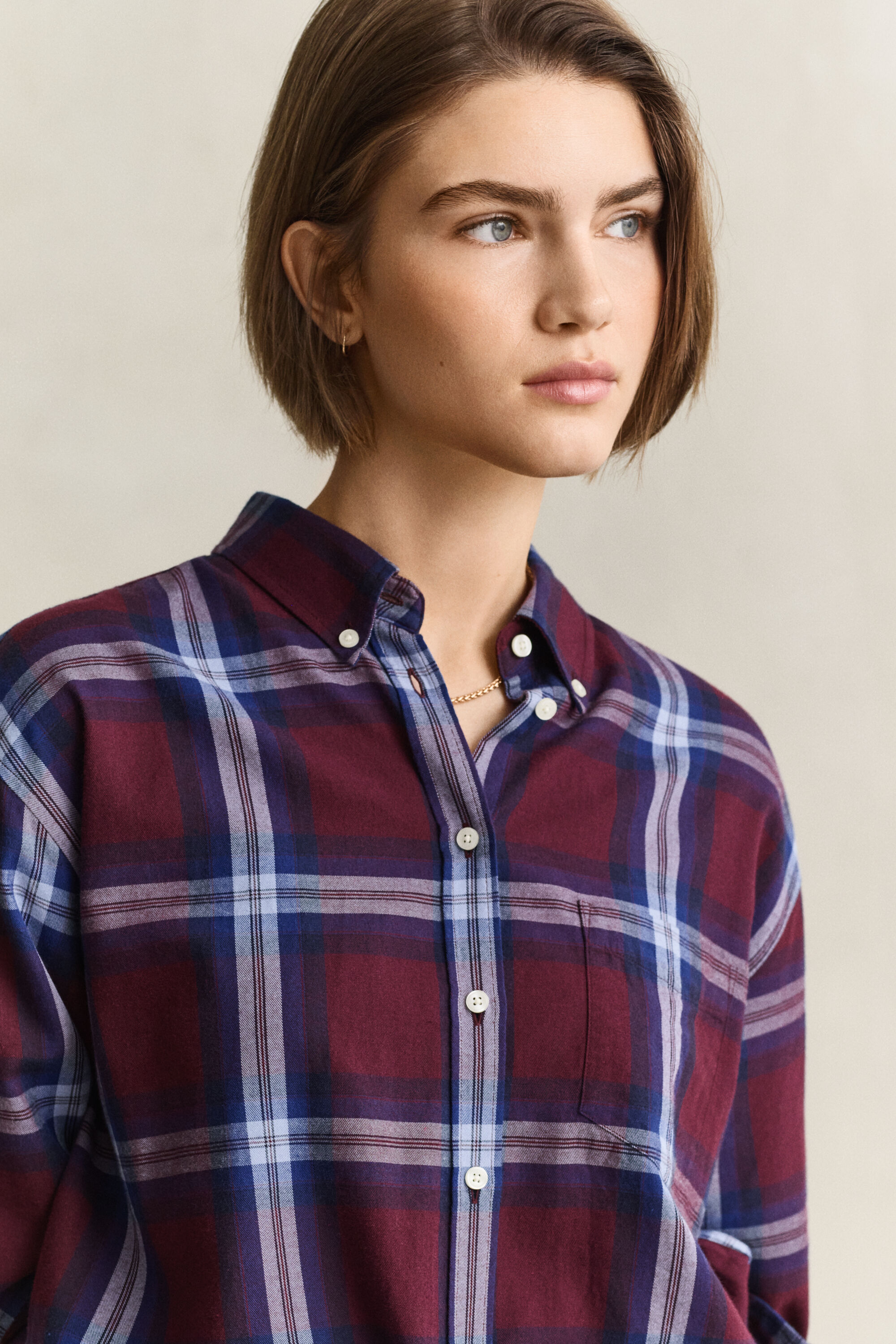 Camicia in flanella relaxed