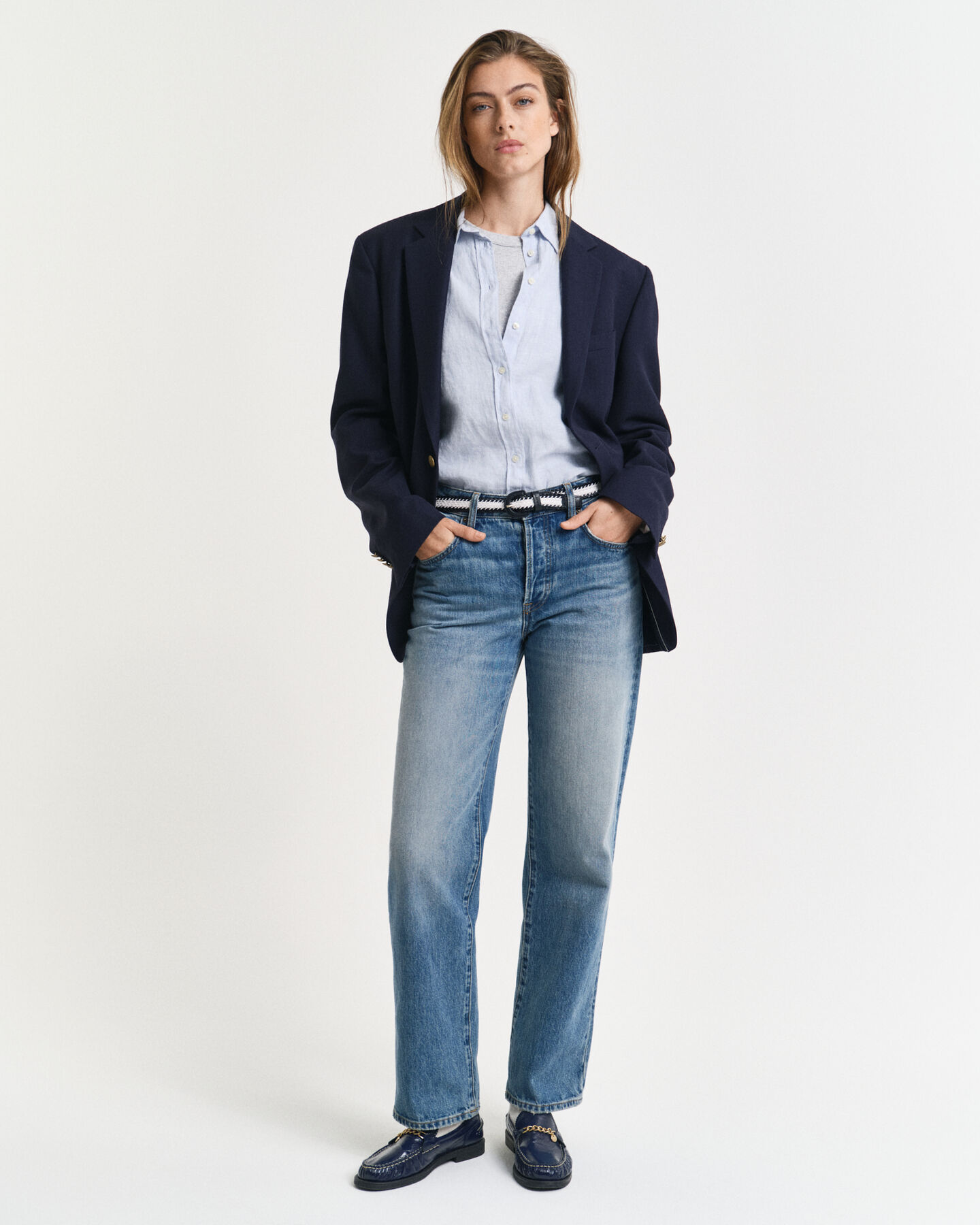 Camicia di lino regular fit