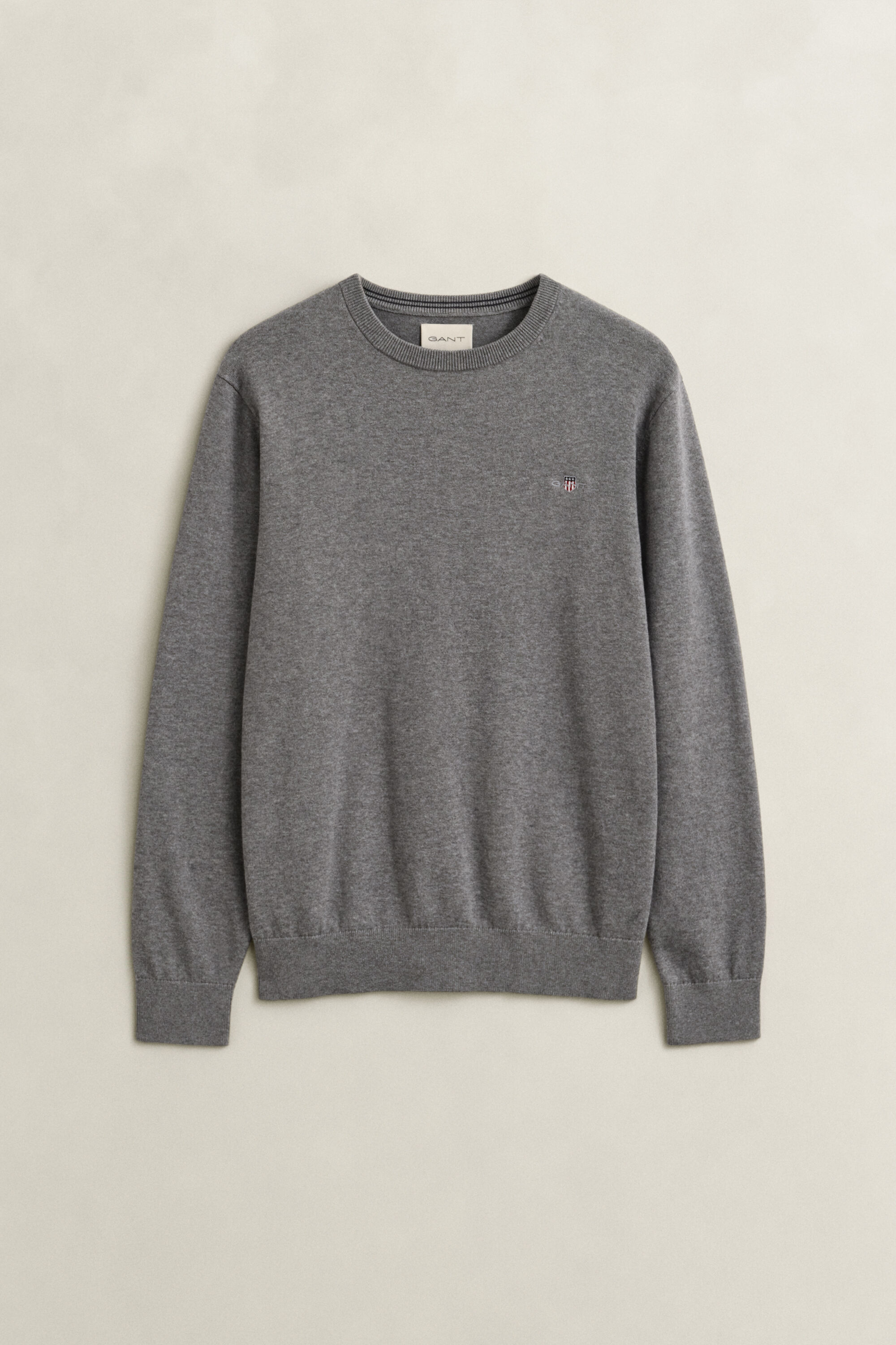 Maglia girocollo in cotone