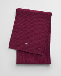 Sciarpa in lana lavorata a maglia Shield Teens