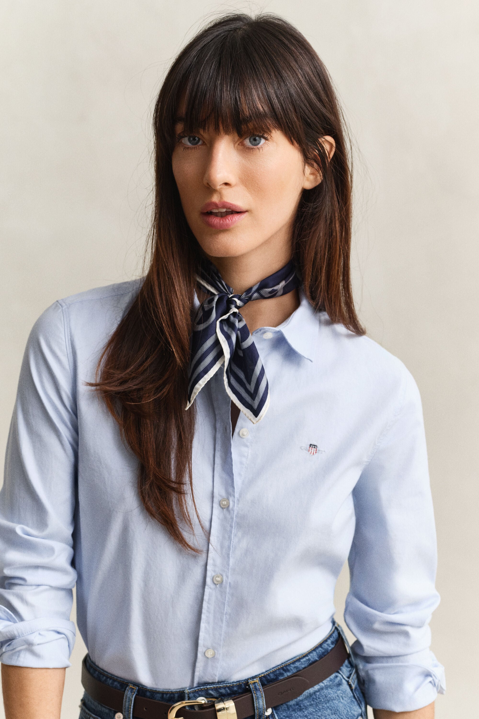 Camicia Oxford elasticizzata