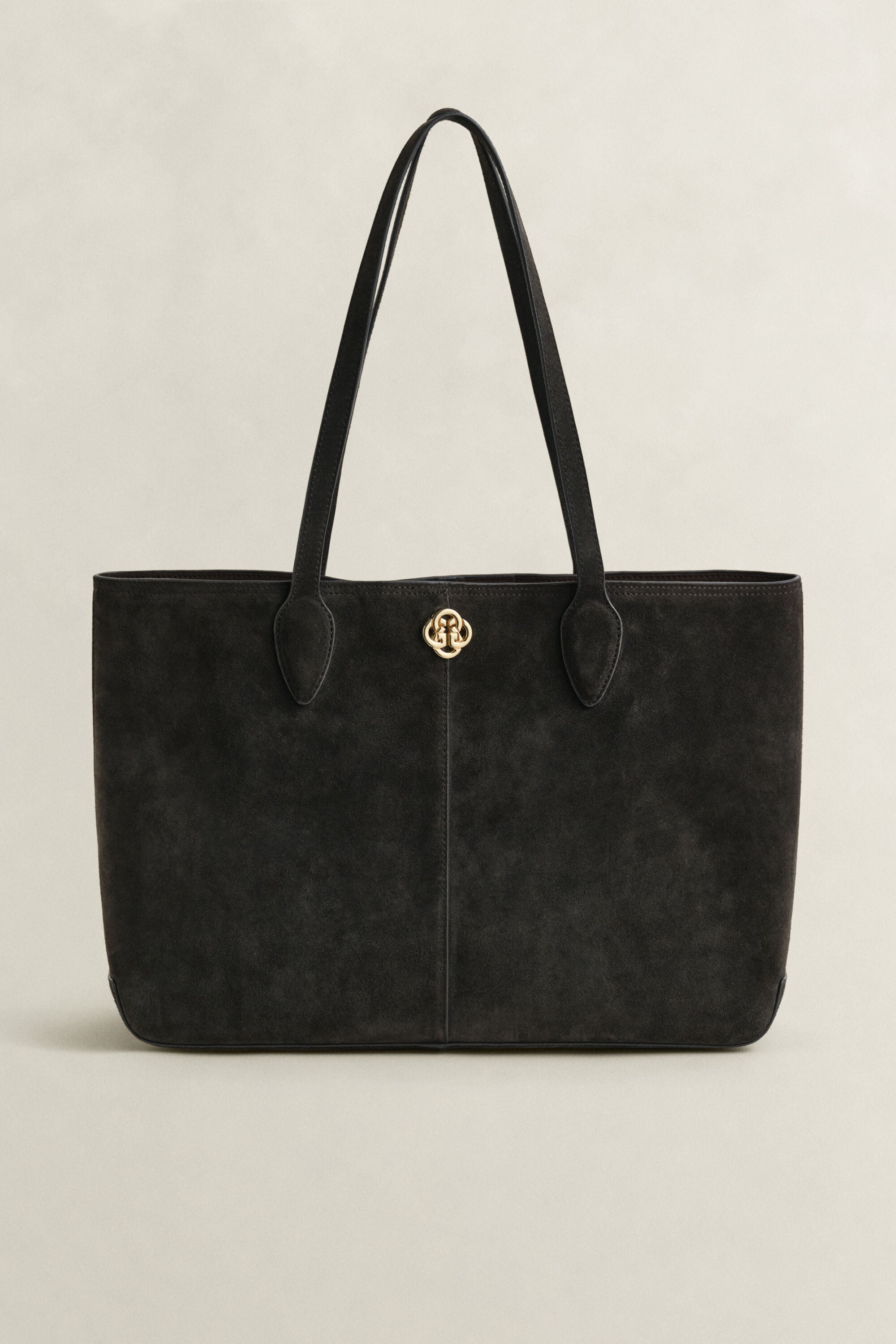 Borsa tote in camoscio