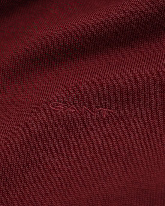 Maglia girocollo in finissima lana merino