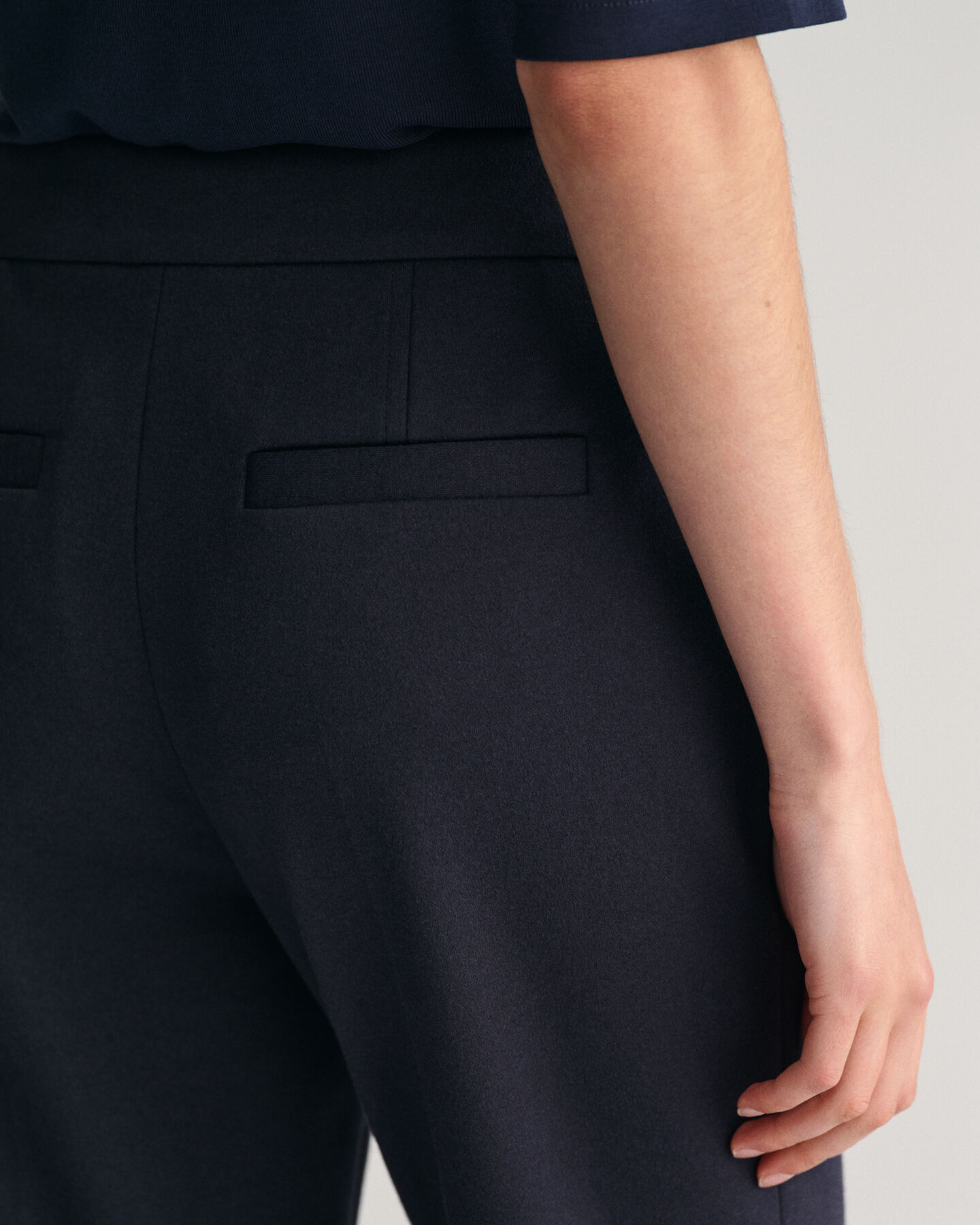 Pantaloni a sigaretta in jersey