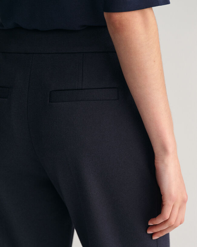 Pantaloni a sigaretta in jersey